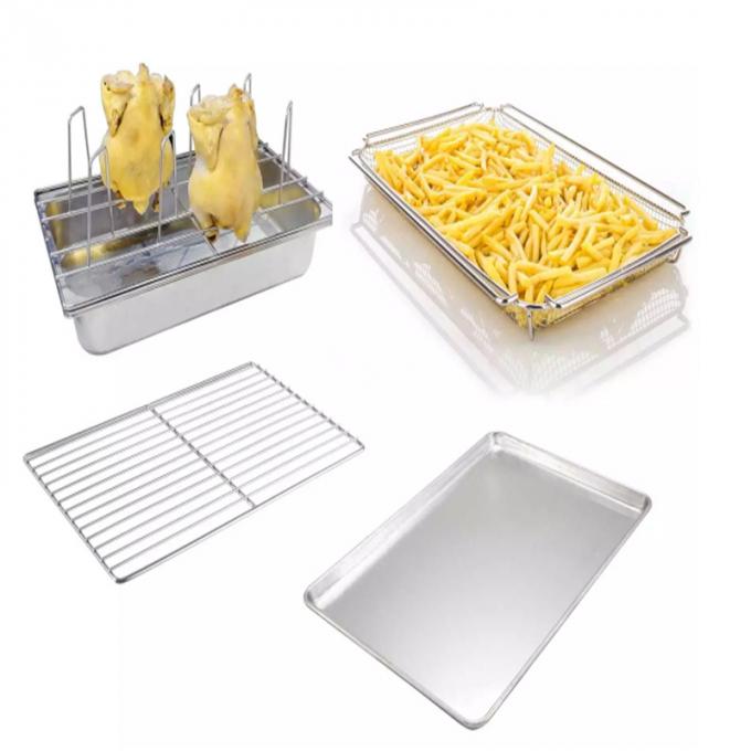Rk Bakeware China-18′′ & 16′′ SUS304 Stainless Steel Bakery Bread Cooling Wires Cooling Rack for Australia Bakeries