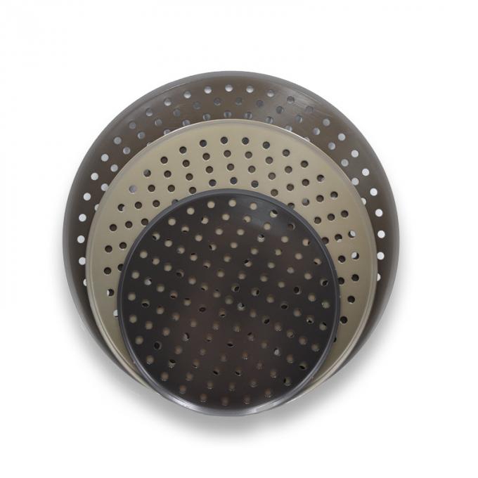 Rk Bakeware China-Amazing Perforated Pizza Disk Pan 9′′/12′′/15′′