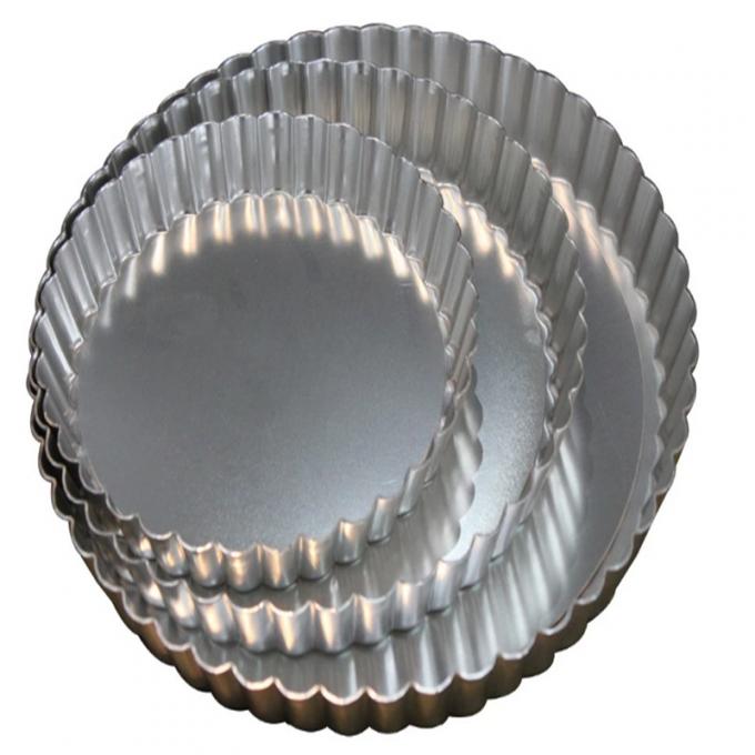 Rk Bakeware China-Nonstick Loose Base Fluted Quiche Pan