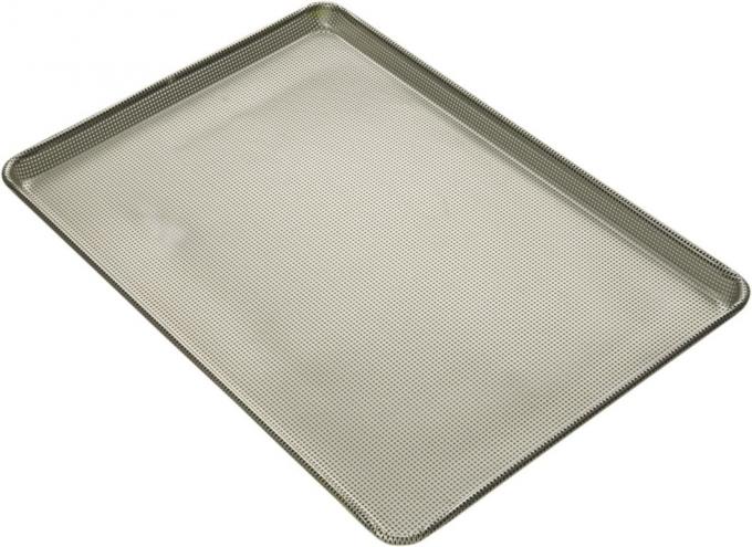 Rk Bakeware-904692 Foodservice Commercial Bakeware 16 Gauge Aluminum Fully Perforated Sheet Bun Pan Full Size Half Size Available