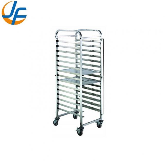 Rk Bakeware Manufacturer China-Stainless Steel End Load Undercounter Prep Top Sheet / Bun Pan Rack - Assembled