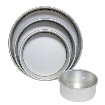 Rk Bakeware China-49025 ग्लेज़्ड एल्युमिनाइज्ड स्टील राउंड केक पैन/चीज केक/पाउंड केक पैन