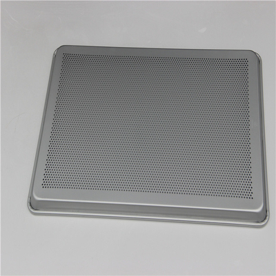 Rk Bakeware China Foodservice Rational Gn1/1 स्टेनलेस स्टील छिद्रित बेकिंग ट्रे
