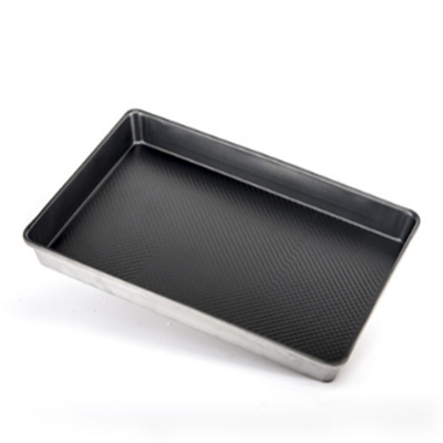 RK Bakeware China Foodservice NSF औद्योगिक बेकरी एल्यूमीनियमयुक्त स्टील नालीदार शीट पैन बेकिंग ट्रे