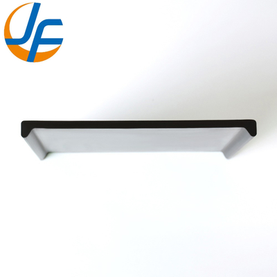 RK Bakeware China Foodservice NSF 4 साइड और 3 साइड एल्यूमीनियम फ्लैट सादा बेकिंग ट्रे शीट पैन
