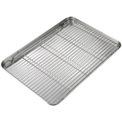 Rk Bakeware China Foodservice 977943 एल्यूमीनियम बेकिंग ट्रे और रोस्ट पैन