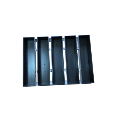 Rk Bakeware China Manufacturer-Nonstick ग्लास्ड 3 स्ट्रैप्स ग्लास्ड दालचीनी/पैकेज रोल पैन