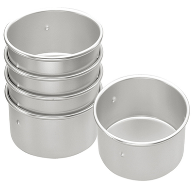 Rk Bakeware China-49025 ग्लेज़्ड एल्युमिनाइज्ड स्टील राउंड केक पैन/चीज केक/पाउंड केक पैन