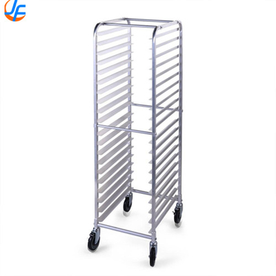 RK Bakeware चीन-व्यावसायिक खानपान बेकिंग ट्रे ट्रॉली / रसोई बेकिंग ट्रॉली उद्योग के लिए