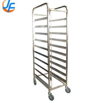 RK Bakeware चीन-कमर्शियल कैटरिंग स्टेनलेस स्टील Gastronorm खाद्य ट्रे रैक ट्रॉली GN1/1