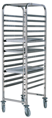 RK Bakeware China-Sinlge ओवन रैक 610x750x1800 बेकिंग ट्रे उद्योग के लिए बेकरी ट्रॉली