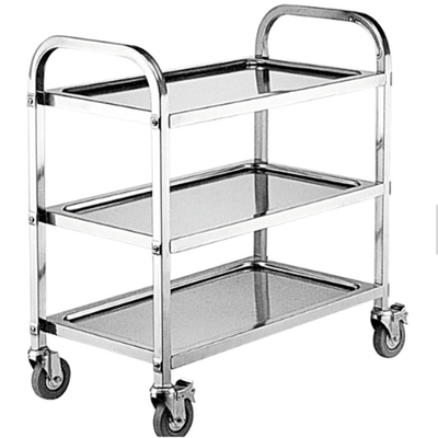 RK Bakeware China Foodservice NSF Restaurant Gn1/1 बेकरी फूड ट्रॉली/मोबाइल स्टेनलेस स्टील ट्रॉली