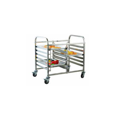 RK Bakeware China Manufacturer for Transport स्टेनलेस स्टील गैस्ट्रोनॉर्म रैक छोटी ट्रॉली