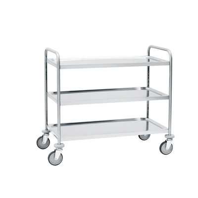 RK Bakeware China Manufacturer for Transport स्टेनलेस स्टील गैस्ट्रोनॉर्म रैक छोटी ट्रॉली