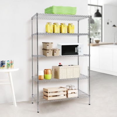 Rk Bakeware China Foodservice Commercial Wire Shelf Heavy Duty Metal Storage Rack Shelf Unit for Kitchen रसोई के लिए रैक रैक यूनिट